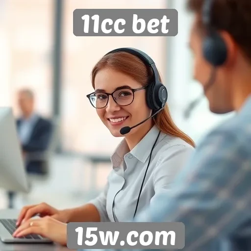 Suporte ao cliente da 11cc bet em foco